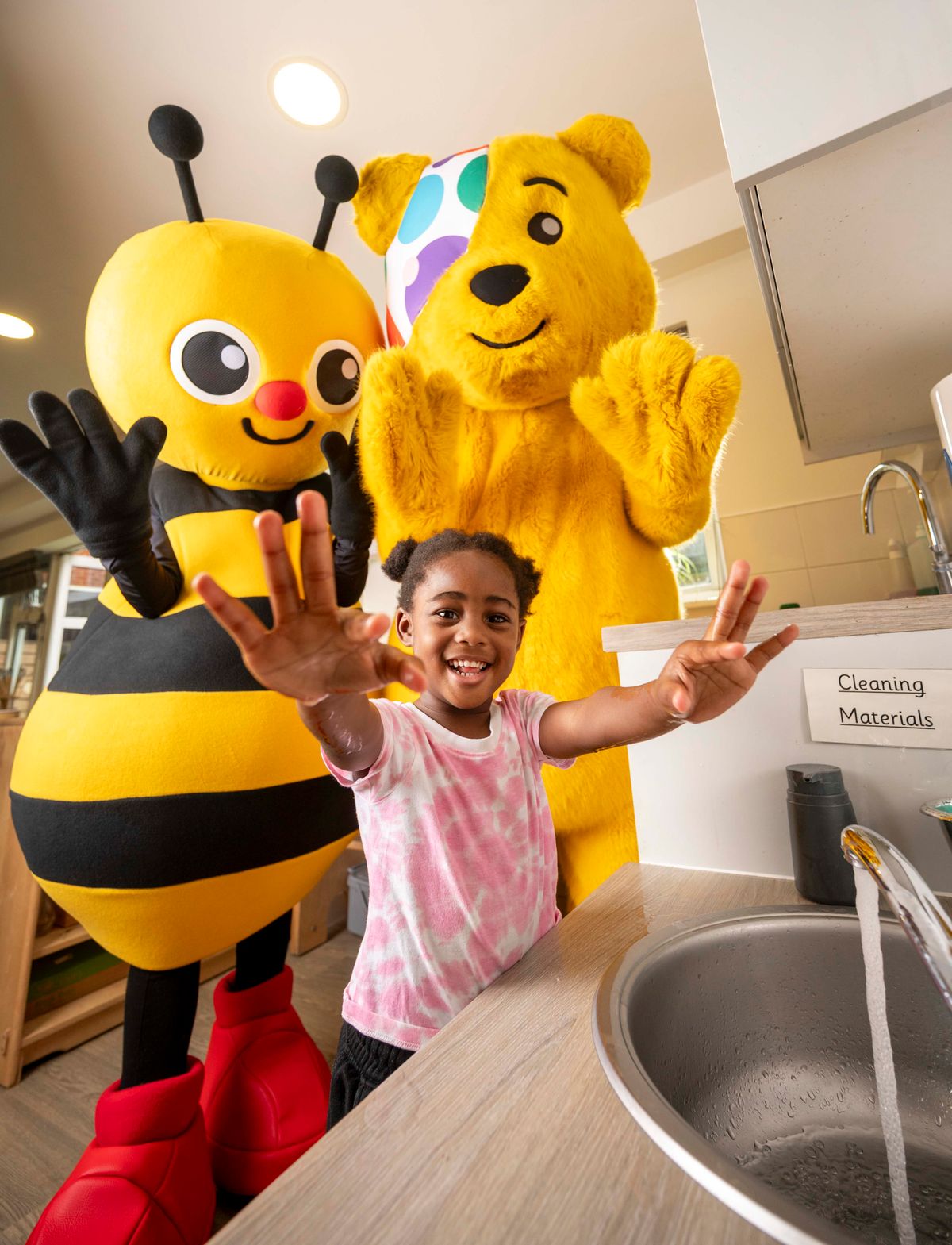 Shropshire children join Busy Bees&rsquo; nationwide &lsquo;Great Kindness Swarm&rsquo; for BBC Children in Need