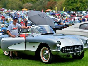 Supporting image for story: Rev your engines! Hundreds turn out for Himley's antique car show