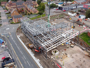 Supporting image for story: Dudley's new £18m leisure centre taking shape