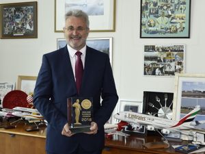 Supporting image for story: Airport chief is stepping down