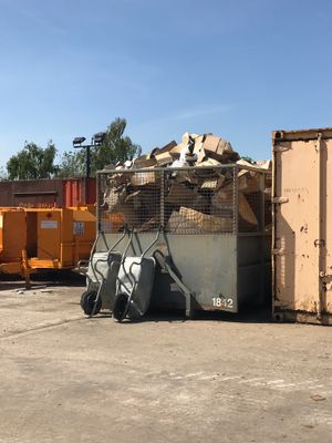 They were found by workers at a firm in Shaw Street, West Bromwich
