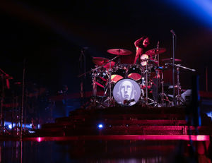 Drummer Roger Taylor during a previous show at Arena Birmingham   Picture: Michelle Martin