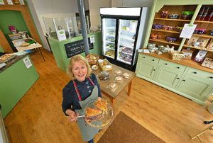 Tracey Edwards at The Field’s Kitchen in Market Drayton
