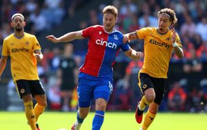 Crystal Palace vs Wolves match action (Getty)