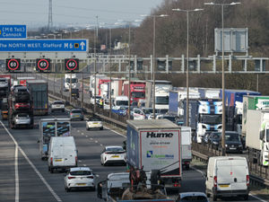 Supporting image for story: Lanes closed on M6 due to two crashes involving lorries