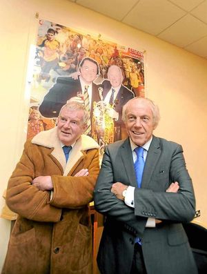 Motty meets up with Ricky George at Molineux