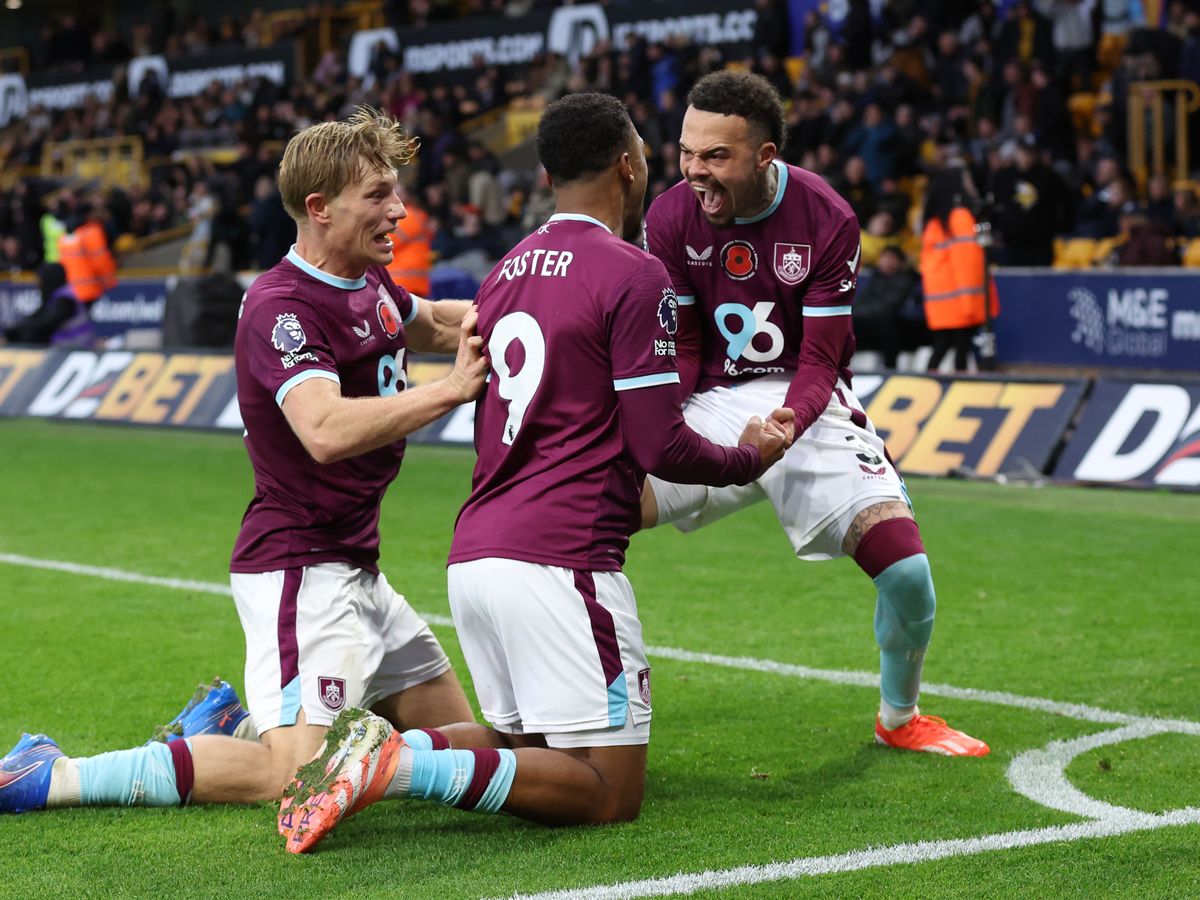 Lyle Foster nets dramatic late winner as Burnley edge sorry Wolves