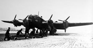 The young French-Canadian died with most of his crewmates on a Handley Page Halifax bomber.