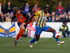 Supporting image for story: Daniel Udoh loving Ryan Bowman Shrewsbury link up 