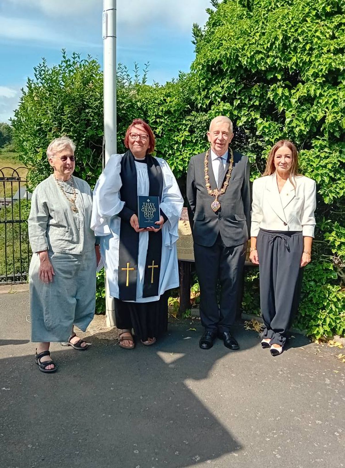Bridgnorth raises flag ahead of Armed Forces Day