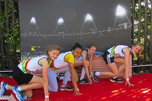 Wolverhampton & Bilston under-13 girls make use of the facilities