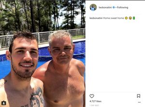 Leo Bonatini is currently at home in Brazil