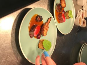 Supporting image for story: Young chefs at Stafford college serve up five-course game dinner to paying guests