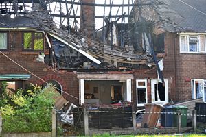 Police have said they believe the fire was caused by exploding butane gas cannisters