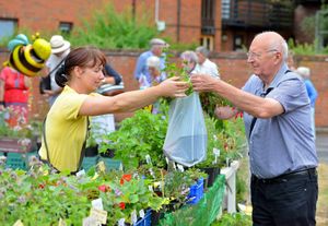 Crowds enjoyed the day