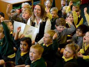 Supporting image for story: Children's author at Albrighton school for National Grandparent's Day,