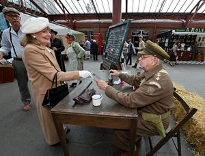Visitors could take part in many period-themed events