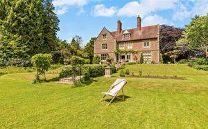The Dower House in Burwarton is set in approximately four acres and became the home of a family that were directly connected to the British Royal Family. Picture: Savills/Rightmove.