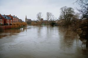The River Severn could flood again in parts of Shrewsbury today