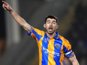 Shrewsbury striker John Marquis