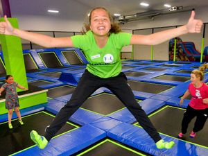 Supporting image for story: Walsall trampoline park opens after refurb - PICTURES and VIDEO