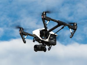 Supporting image for story: Shropshire fire service using drones to tackle agricultural fires and flooding