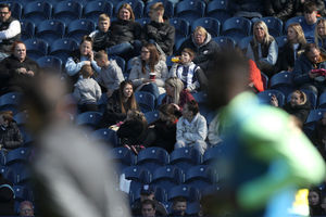 WEST BROMWICH, ENGLAND - APRIL 04: fans watch during an open training session at The Hawthorns on April 4, 2023 in West Bromwich, England. (Photo by Adam Fradgley/West Bromwich Albion FC via Getty Images).