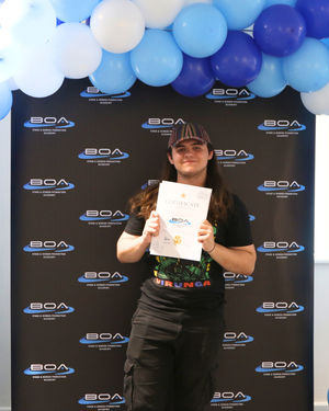 Students at BOA Stage and Screen Production Academy celebrate their A-Level results