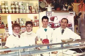 Jack’s grandfather Raymond, far right
