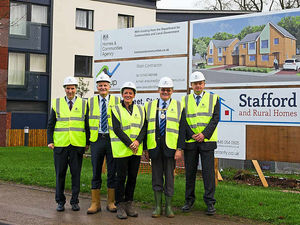 Supporting image for story: Officials signal start of work at £4m Stafford housing estate