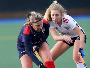 Supporting image for story: Mallet hammers
home a hat-trick