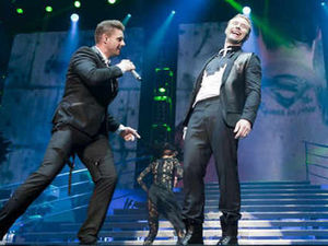 Supporting image for story: Boyzone thriller - concert review, LG Arena