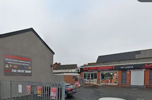 The G & G supermarket opened at the former Daner hosiery works without permission