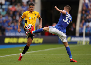 Leicester v Wolves match action (Getty)