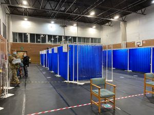 Supporting image for story: Key volunteers keep the vaccination centres going