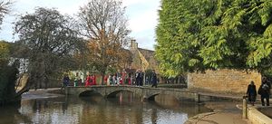 Villages like Bourton-on-the-Water draw tourists in their hordes