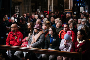 The carol concert for river safety at St Mary's Church, Shrewsbury 