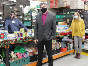 Supporting image for story: Bishop’s praise as food bank manages increase in demand