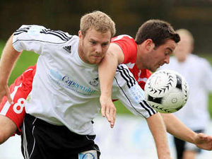 Supporting image for story: AFC Telford player Sean Evans vows to return