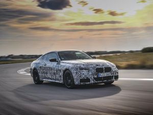 Supporting image for story: BMW teases new 4-Series during final testing