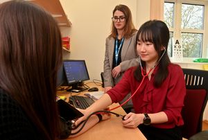 Maggie Kok (Clinical Pharmacist) and Nour Morjan (Clinical Pharmacist)