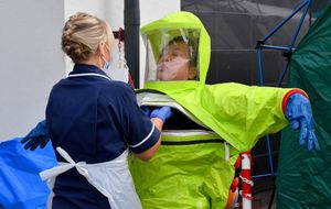 A live training exercise to test the emergency response to a major incident was held at the Princess Royal Hospital in Telford on Wednesday