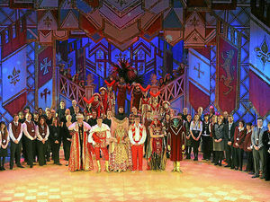 Supporting image for story: Curtain rises on full cast and crew of Wolverhampton's Grand panto