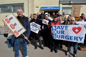 David Raybould said the lack of consultation about closing the surgery had left people very angry