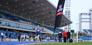 Athletes from the British Army put the venue through its paces. Photo: Birmingham City Council
