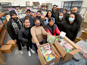 Supporting image for story: 10,000 presents packed by Sikh Toy Appeal volunteers in Wolverhampton