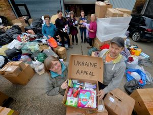 Supporting image for story: Volunteers needed to load up donations for Ukraine as Shropshire answers the call