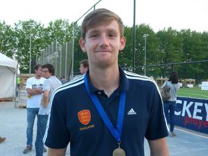 Supporting image for story: David Goodfield helps England to good start