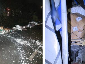 Supporting image for story: Lorry driver 'over four times drink drive limit' banned after crashing into stationary truck