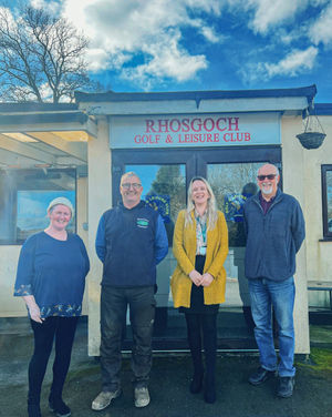 Rhosgoch Golf & Leisure Club was awarded £34,344 for the installation of PV solar and two Air Source Heat Pumps.